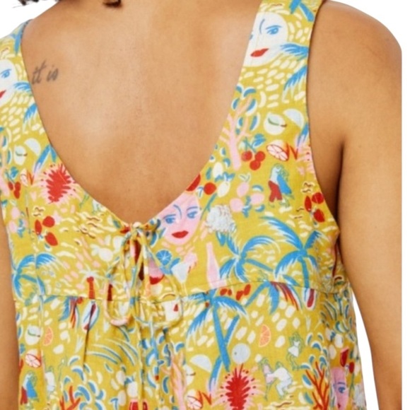 Roller Rabbit Bari Coley Linen Tank Top - Picture 2 of 9